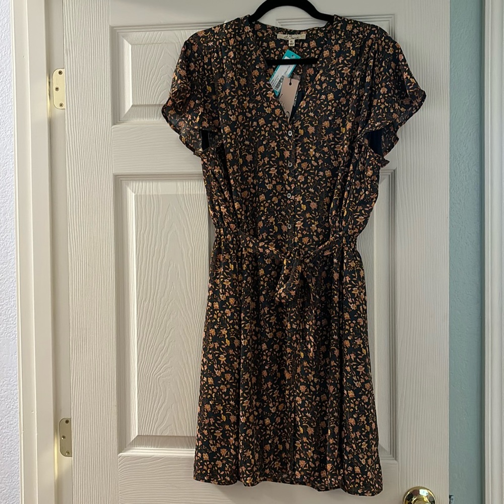 NWT navy floral stitch fix dress